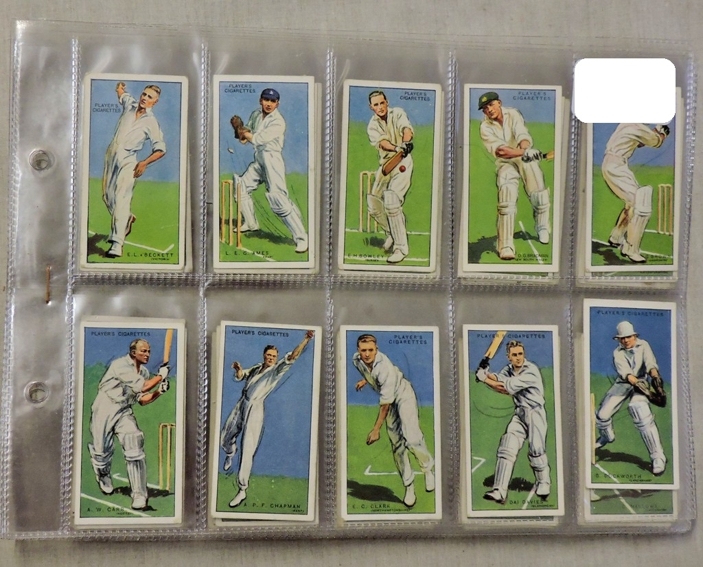 Players-'Cricketers 1930'-1930 set, 50/50 VG/EX,