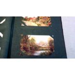 Postcards-An album with mixed Oilettes and Topographic postcards - nice quantity (100+)