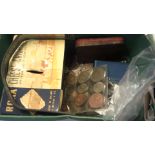 Accumulation in tins and many loose some foreign quantity of German 2pf some with lustre (100's) 4.