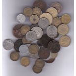 Spain-Range of 56 coins incl 1903 1 peseta (56)