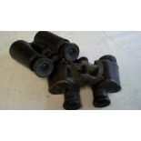 Binoculars-Pair of binoculars by Le Maire Rab of Paris c1930's-pair of heavy field glasses