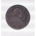 Great Britian-1800 George III Maundy penny GVF