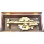 British WWI Theodolite Director No.2 as used for gun sighting artillery pieces, made: E.R. Watts &
