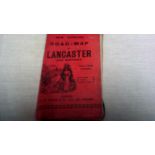 Maps - A range with Bacons cycling Road Map of Lancaster "Geographical" Pictorial Plan of London, "