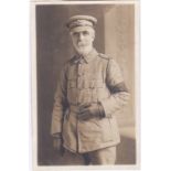 Postcard-Suffolk Yeomanry (RMO) fine RP portrait postcard signed 'with kind regards and best