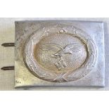 German Reproduction WWII Luftwaffe Belt Buckle, good for any re-enactor or filler in a collection.