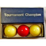 Billiard Balls - Tournament Champion-Made in Belgium