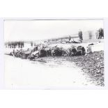 Sheringham 1939 (16/12) Crashed Heinkel on Sheringham Beach - B/W Press Photograph 6" x 4" - All