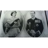 A Delightful Picture of the Queen and RH The Duke of Edinburgh, wall hang, photograph by Dorothy