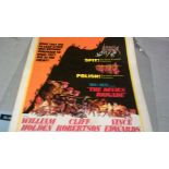 Film Poster - The Devils Brigade - vintage poster - United Artist 12" x 24"