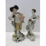 19TH CENTURY CONTINENTAL PORCELAIN,