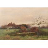 Curtis Duassut (c.1889-1930) British. "Autumn Tints", Watercolour, Signed and Dated '96, and