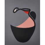Patrick Caulfield (1936-2005) British. "Pink Jug", Screenprint in Colours, Signed and Numbered 24/80