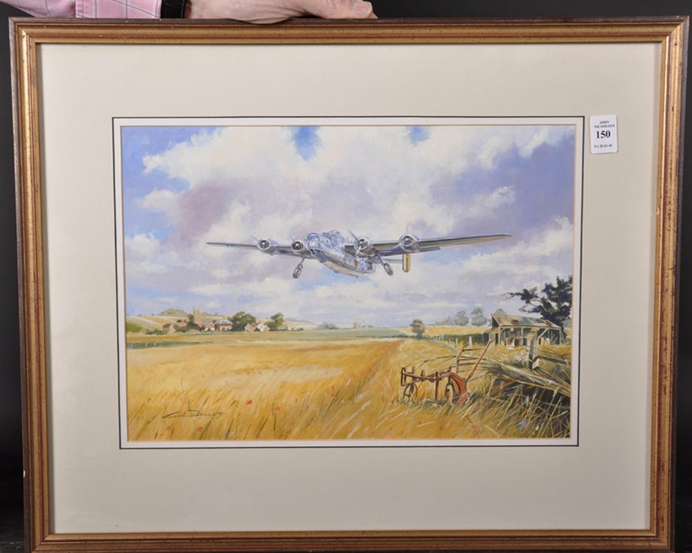 Colin Doggett (1947 ) British. "The Sword and the Ploughshare consolidated B-24J Liberator", ( - Image 2 of 5