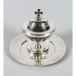 A SILVER PATEN CUP AND COVER (2).