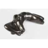 AFTER AUGUSTE RODIN (1840-1917) FRENCH AN ABSTRACT, RECLINING FEMALE NUDE, signed A. RODIN, with