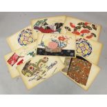 A GROUP OF TEN EARLY 20TH CENTURY JAPANESE KIMONO DESIGNS BY SEIUN TAGAKI, each 20.9in x 13.25in. (