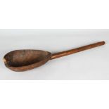 IZINKHEZO SPOON, ZULU, SOUTH AFRICA. Wood, The Zulu spoons were treated with great care. When not
