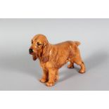 A ROYAL DOULTON PORCELAIN SPANIEL HN1987 5.25in high