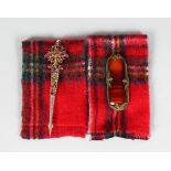 TWO SCOTTISH BROOCHES