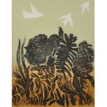 Andre Bicat (1909-1996) British. "Forest Birds", Lithograph, Signed, Inscribed and Numbered 3/30