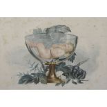 William Marshall Craig (c.1765-1834) British. Cherub in a Glass Bowl, Engraving, Published 1807, 6.