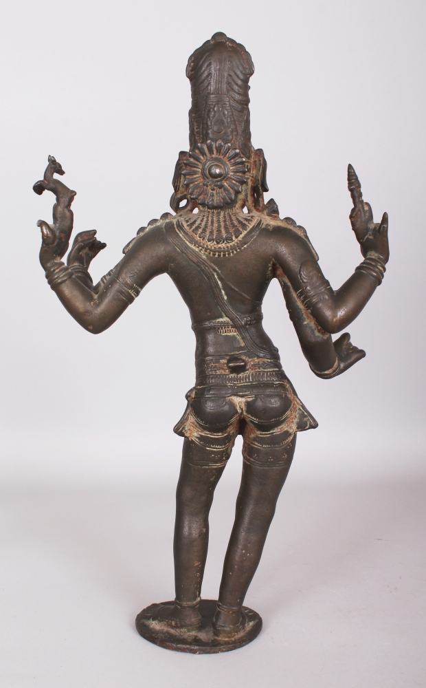 An Important Chola Bronze Figure of Siva Vinadhara, Tamil Nadu, South India, circa 12th century, the - Image 3 of 10