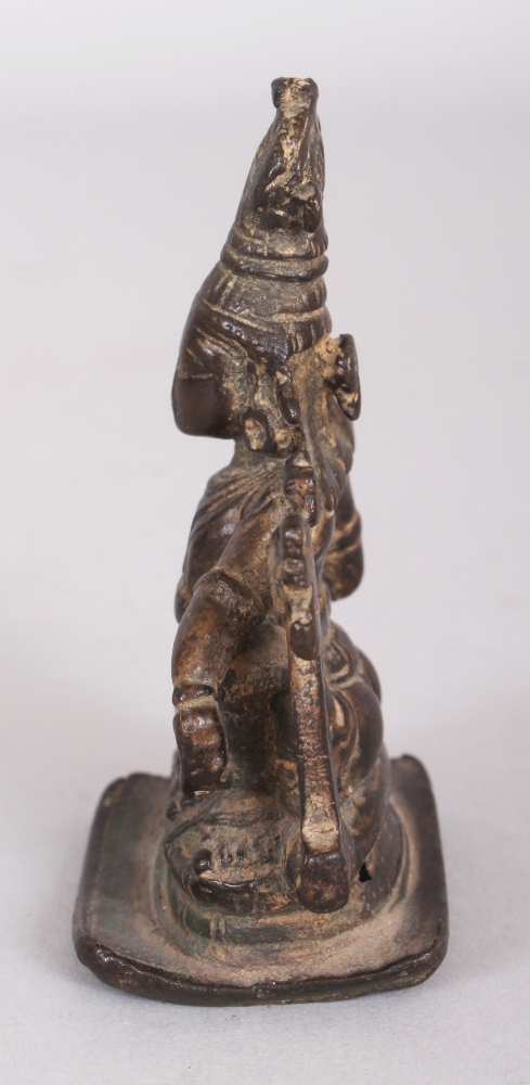 A Bronze Fragmentary Shrine Depicting Aiyannar, Kerala, South West India, 15th/16th century, - Image 4 of 9