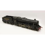 A Fine Engineered 3 1/2 inch gauge model of a 4-6-0 Locomotive and Tender No 33' Royal Scott', the