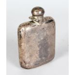 A WHISKY FLASK. Sheffield 1933. Makers: G. & J. WH.