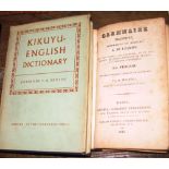 BENSON (T.) Kikuyu-English Dictionary, 8vo, clo., d.w., 1st Edn., Oxford, 1964; PIRANESI &