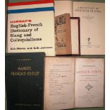 LA RUE (J.) & CASCIANI (C.) La Langue Vert. Dictionnaire d'Argot, 16mo, Paris, ca. 1901; bound