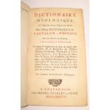 [DESFONTAINES (P.-F. G.)] Dictionaire Neologique..., 12mo, contemp. calf gilt, 3rd Edn.,