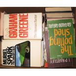 MODERN LIT., incl. 1st Edns by Graham Greene, Muriel Spark, et al. (2 boxes).