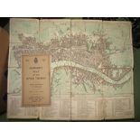 [LONDON MAPS] "The London Directory or a New Improved Plan of London, Westminster,...,engr. h-col'