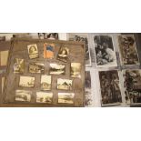 MAORI / ABORIGINES / NEW ZEALAND: folder containing 29 real photo postcards of Maoris, 4 albumen