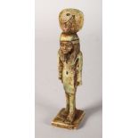 AN EGYPTIAN STANDING FIGURE. 4.5ins high.