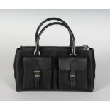 A BLACK TODS BAG.