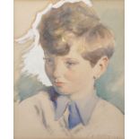 Edith Mary Hoskins (Longstaff) (20th Century) British. Portrait of William Richard Rupert Butler,