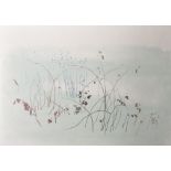 T...Carr (20th-21st Century) British. "Winter Thicket", Lithograph, Signed, Inscribed and Numbered