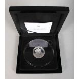 A QUEEN ELIZABETH II 90TH BIRTHDAY SILVER £5 COIN, Triple Thickness 2016.