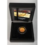 A GEORGE V GOLD FULL SOVEREIGN 1925, Royal Mint, London, in a presentation box.