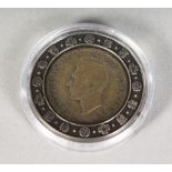 A GEORGE VI SILVER FLORIN 1957.