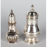 A SMALL VICTORIAN PEPPERETTE, London 1894, and ANOTHER, London 1963 (2).