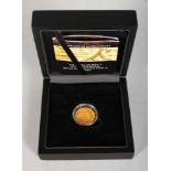 A GEORGE V GOLD FULL SOVEREIGN 1932, Royal Mint of South Africa, in a presentation box.