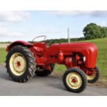 A 1962 PORSCHE RED STANDARD STAR 2 CYLINDER DIESEL TRACTOR, Engine No. 228-2199, VN/Chassis