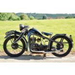 A 1931 BMW TYPE R2 MOTORCYCLE, 198cc, Reg No. NSJ 688, Colour: Black, Engine No. 1081, Chassis No.