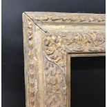 19th Century English School. A Carved Giltwood Frame, 25" x 17.5" (rebate).