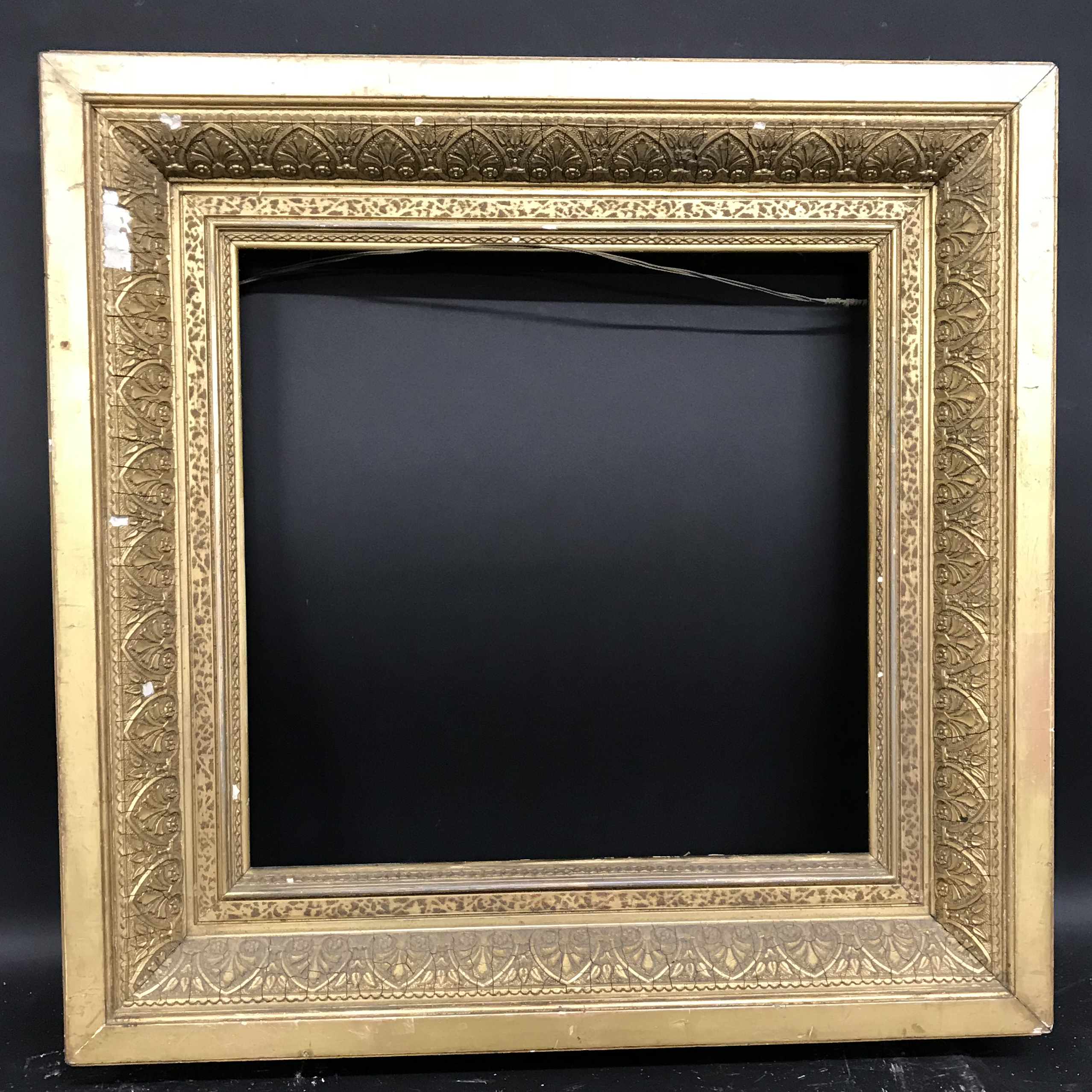 19th Century English School. A Gilt Composition Frame, 15.5" x 15.75" (rebate). - Image 2 of 3