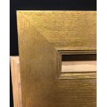 20th Century English School. A Gilt Frame, 5.75" x 1.75" (rebate), and three other Frames 18" x 13.